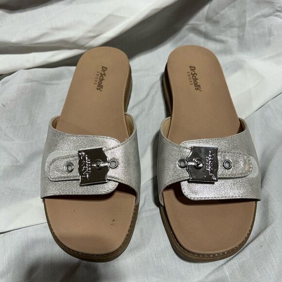 Dr. Scholl's Buckle Slide Sandals- Island Icon - Picture 1 of 6